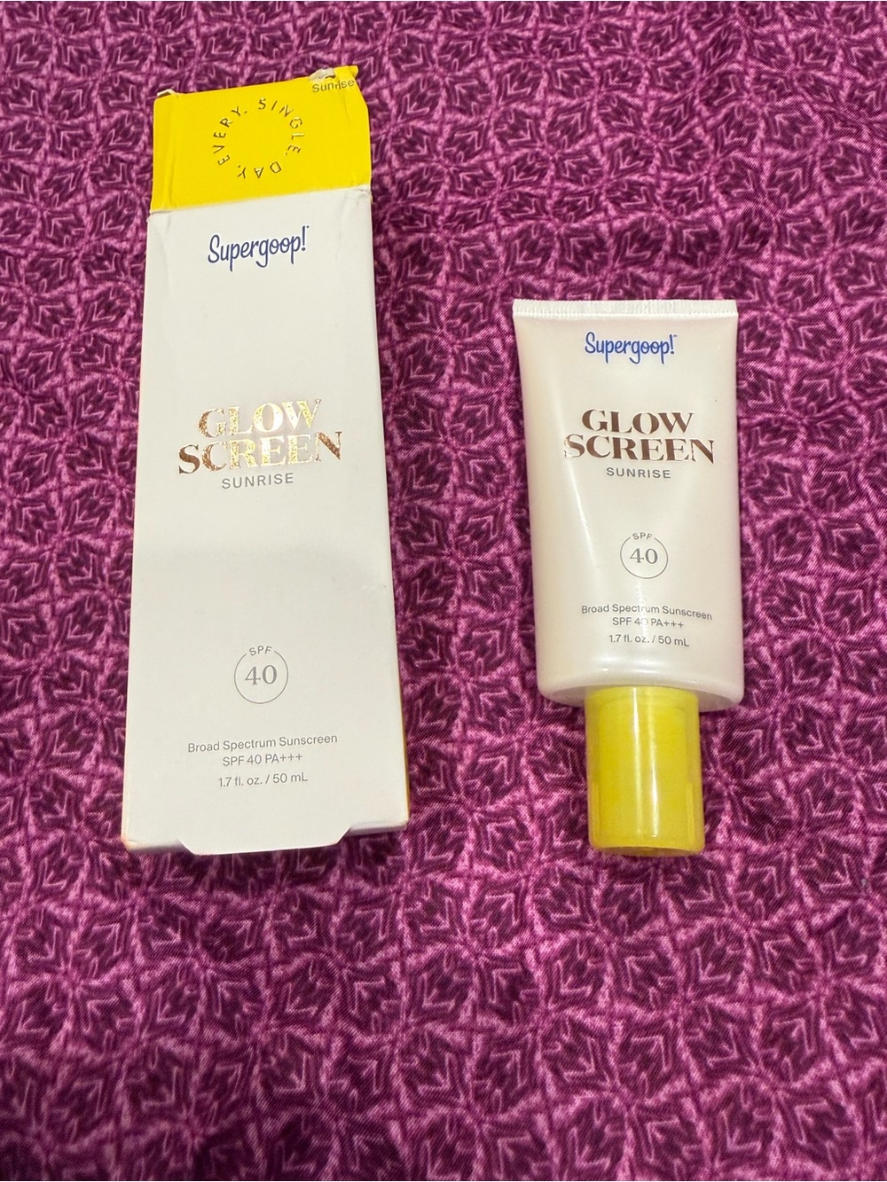 *NEW*1.7*Supergoop! *Glow Screen Sunrise SPF 40